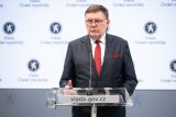 Ministr financí Zbyněk Stanjura po jednání vlády