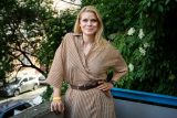 Zuzana Kovačič Hanzelová na konferenci Českého rozhlasu Plus Pravda v pohybu