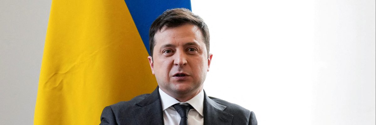 Ukrajinský prezident Volodymyr Zelenskyj