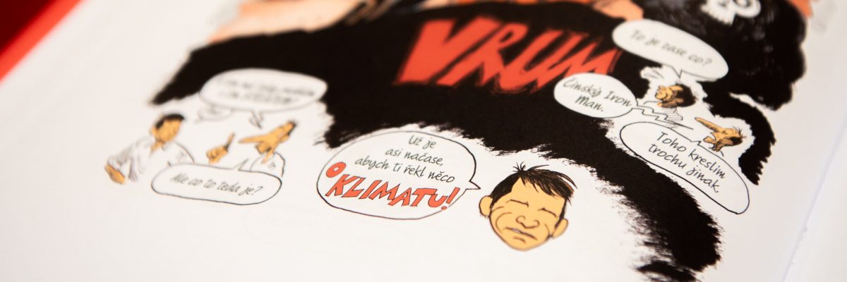 Komiks se zabývá problematikou klimatu