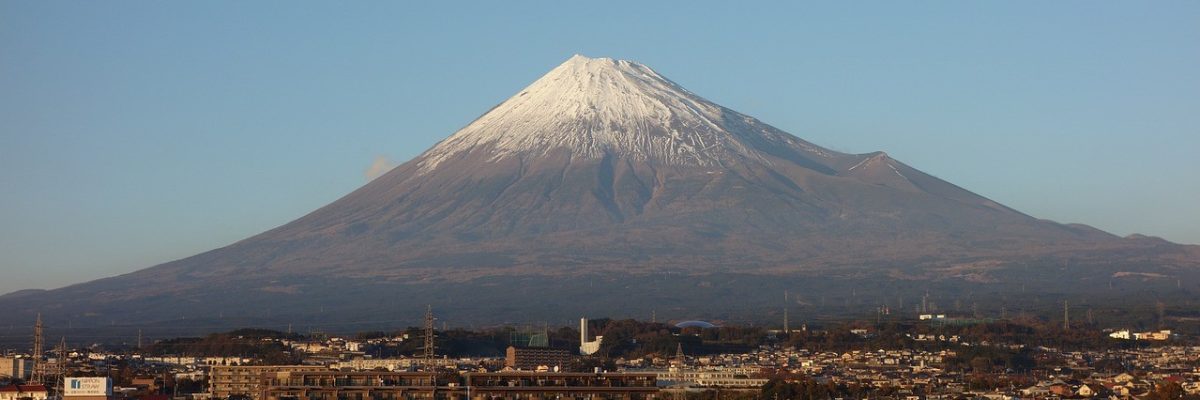 Ikonická japonská hora Fuji