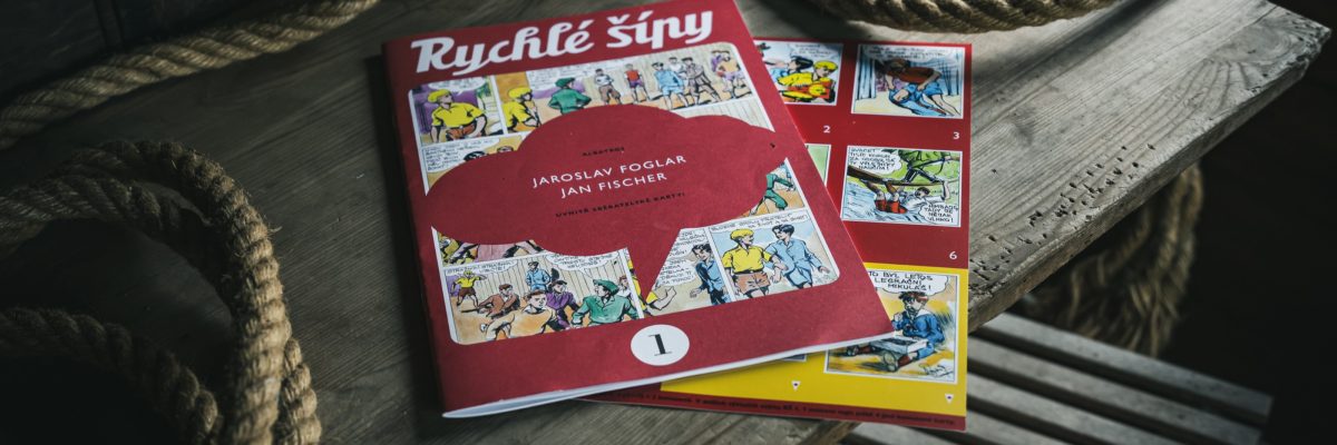 Retro vydání komiksu Rychlé šípy