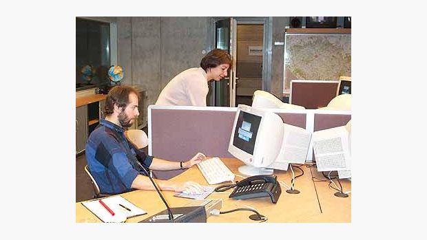 Zahájení vysílání z NewsRoomu se blíží