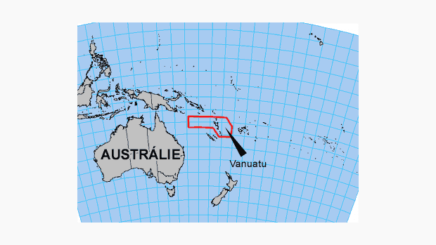 Vanuatu - poloha