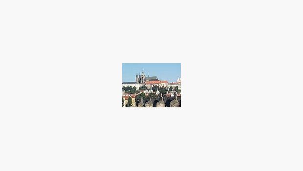 Karlův most a Pražský hrad