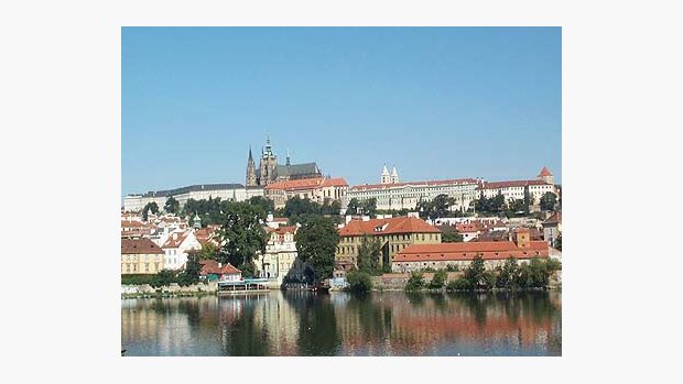 Vltava a Pražský hrad