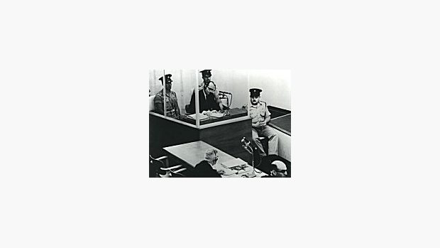 Adolf Eichmann před soudem