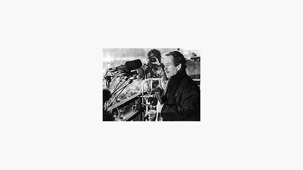 V. Havel na balkónu Melantrichu