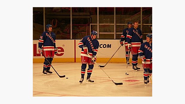 Rangers při rozbruslení