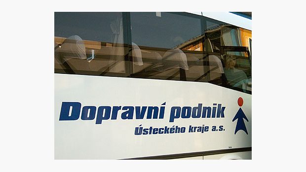 autobus Dopravního podniku Ústeckého kraje