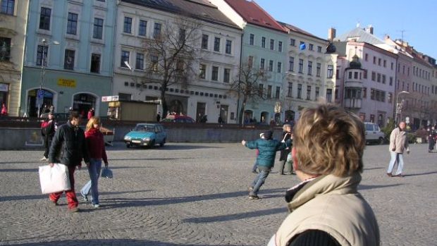 Vánoční živé vysílání z jihlavského náměstí