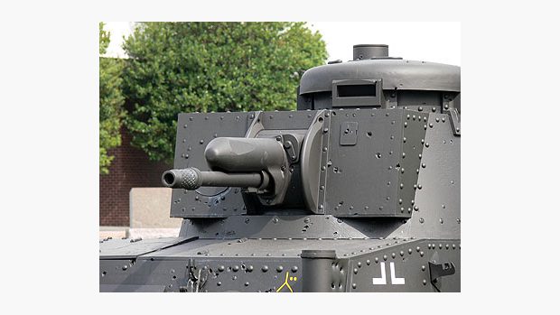 Zrekonstruovaný tank Škoda LT-35