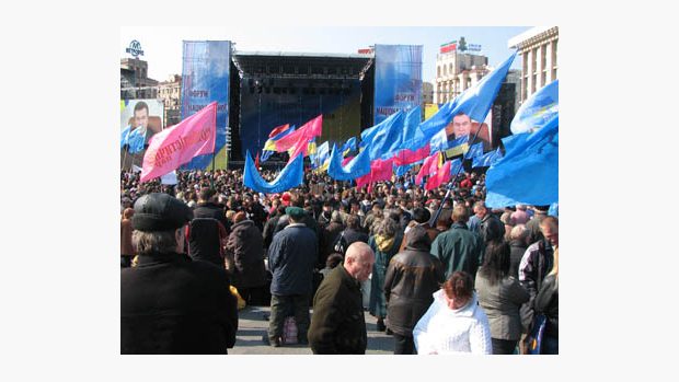 Demonstrace v Kyjevě