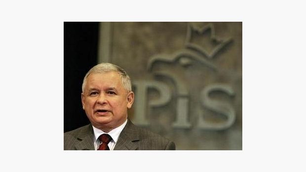 Polský premiér Jaroslaw Kaczyński