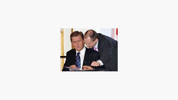 Miloslav Vlček, Michal Hašek
