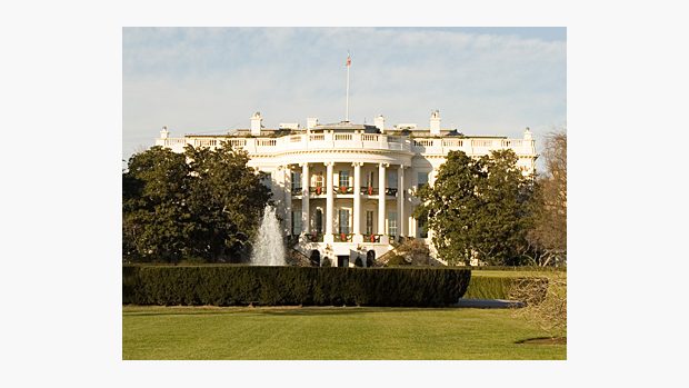 Sídlo prezidenta USA - Bílý dům ve Washingtonu