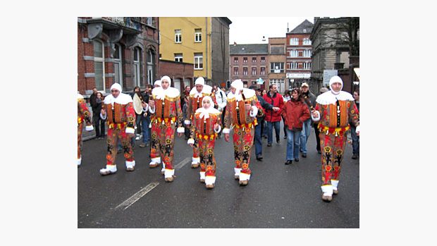 Masopustní karneval v Binche