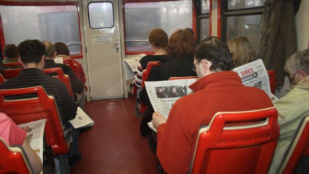 Snídaně v regionu - ve vlaku &quot;Český rozhlas Region&quot;