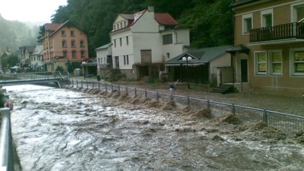 Záplavy v Ústeckém kraji