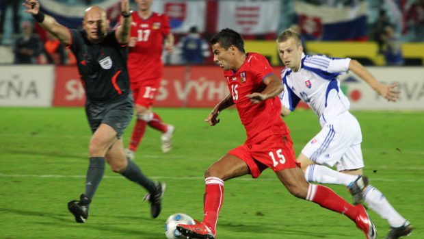 Fotbal Slovensko - Česko (2:2)