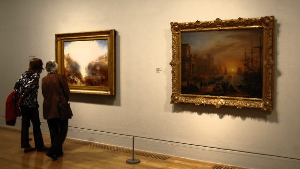 Galerie Tate Britain představuje obrazy vynikajícího britského malíře Williama Turnera vedle prací jeho předchůdců či vzorů - starých mistrů, jakými byli například Rembrandt, Canaletto, Tizian, Veronese, Watteau či Poussin. Výstava nazvaná Turner a mistři