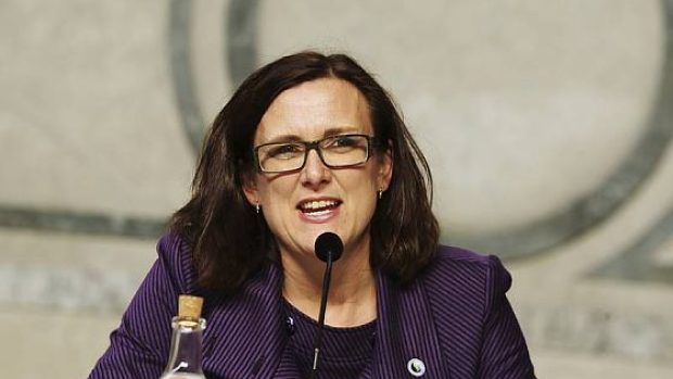 Švédská ministryně pro EU Cecilie Malmströmová