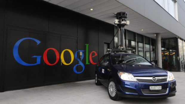 Vůz pořizující snímky pro Street View