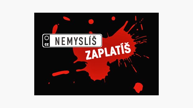 Nemyslíš - zaplatíš (logo kampaně)