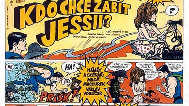 Kdo chce zabít Jessii? - ukázka komiksu Káji Saudka