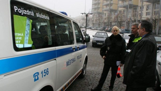 Pojízdná služebna mostecké Městské policie