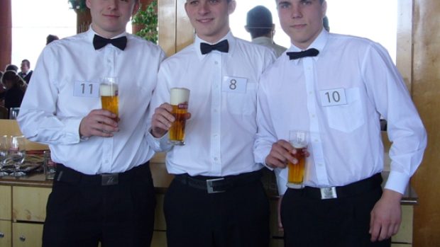 Ve středních Čechách nejlépe čepují pivo učni z Kladna
