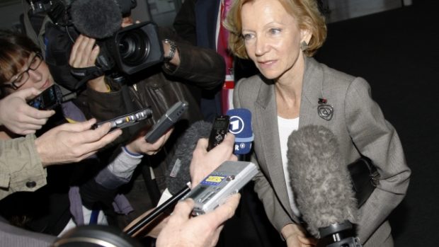 Ministryně hospodářství Španělska Elena Salgado