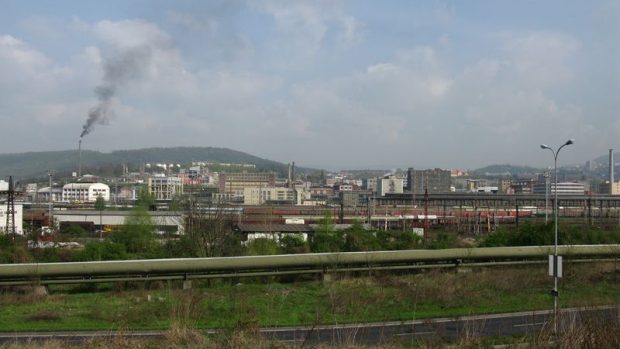 Areál chemičky v Ústí nad Labem