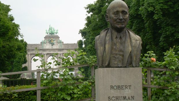 Památník Roberta Schumana v Bruselu