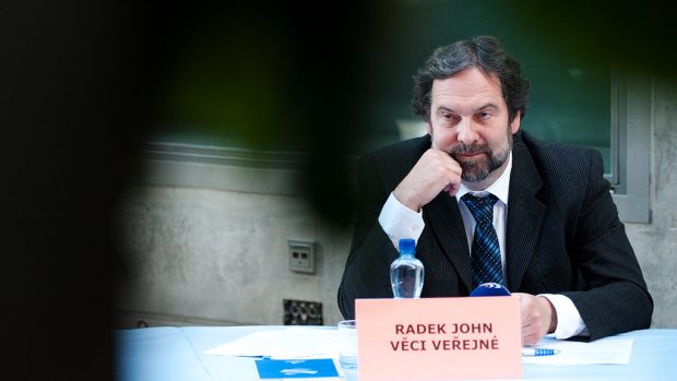 Radek John, předseda Věcí veřejných