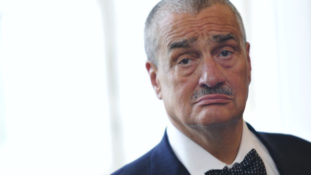 Karel Schwarzenberg (TOP 09) před znovuzvolením do funkce ministra zahraniční