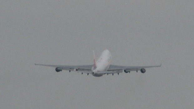 Vzlet Boeing 747