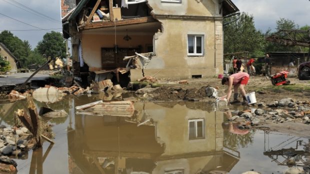 Na Liberecku zničila voda několik domů