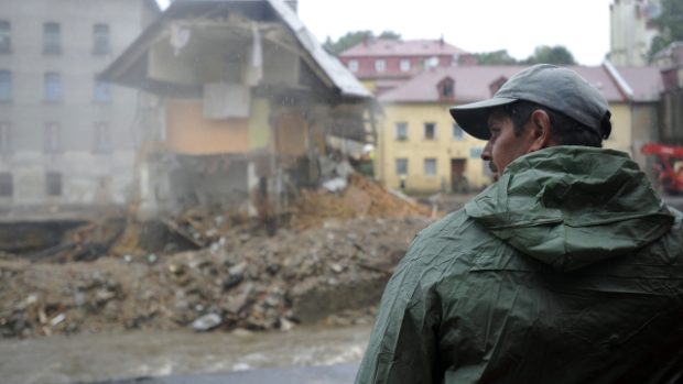 Lidé v Chrastavě s obavami pozorují  hladiny řek