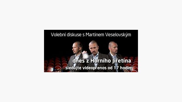 Předvolební debaty - Horní Jiřetín - živě