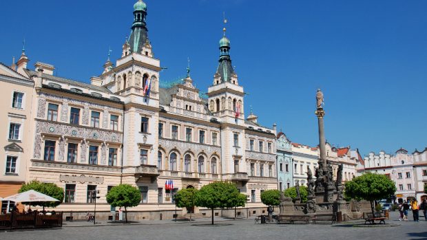 Pardubická radnice na Pernštýnském náměstí