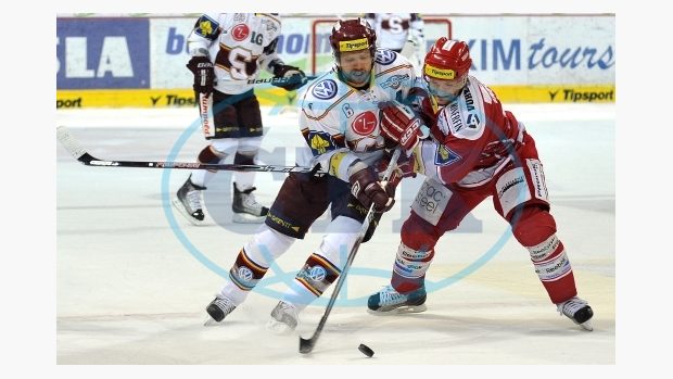 Utkání 18. kolo hokejové extraligy HC Sparta Praha - HC Oceláři Třinec