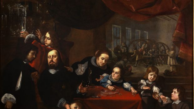 Karel Škréta: Podobizna řezače kamenů Dionysia Miseroniho