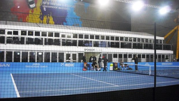 Berdych v londýnské  hale