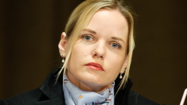 Kateřina Klasnová za Věcí Vařejné v pořadu &quot;Speciál&quot; Martina Veselovského v Kralupech nad Vltavou