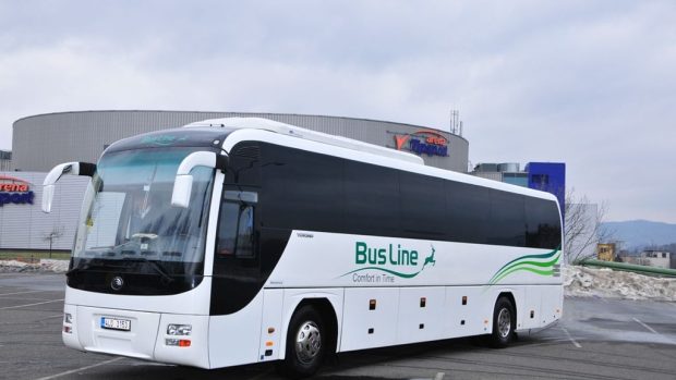 Autobus tovární značky Yutong - BusLine