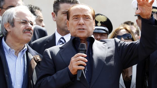Italský premiér Silvio Berlusconi navštívil jihoitalský ostrov Lampedusa