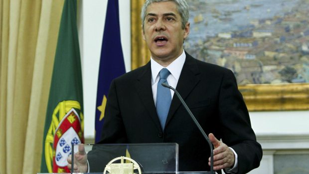 Úřadující portugalský premiér José Sócrates
