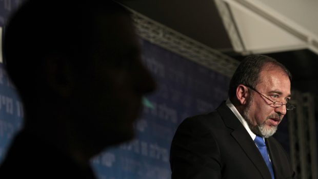 Izrael ministr zahraničí Avigdor Lieberman