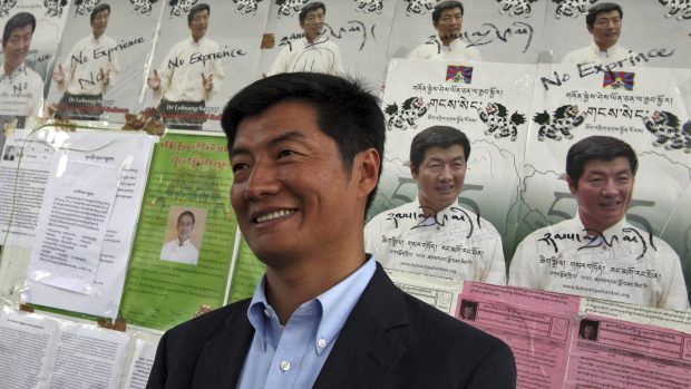 Lobsang Sangay. Tibet